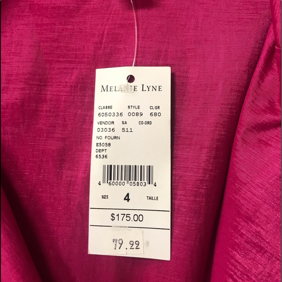 Chetta B Melanie Lyne Size 4 XS Floral Accent Top - Picture 2 of 9